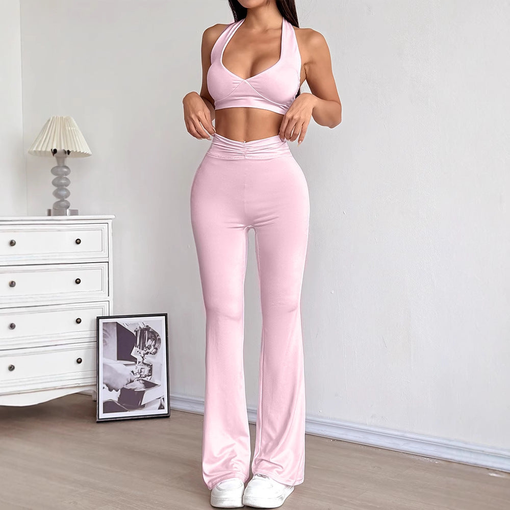 Damen Sportliches Zweiteiliges Set Drune