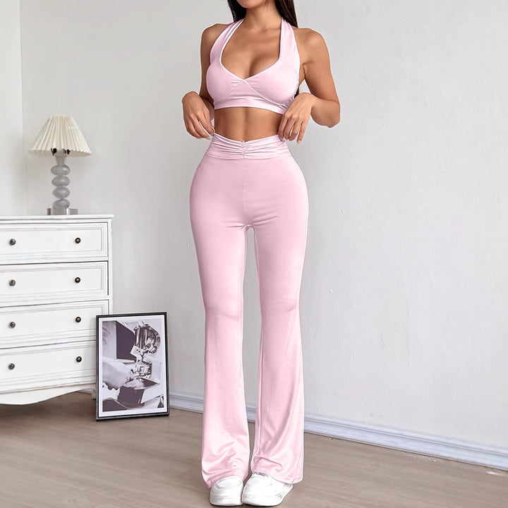 Damen Sportliches Zweiteiliges Set Drune