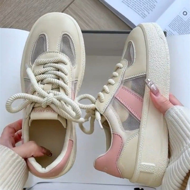 Damen Atmungsaktive Sneakers mit Komfort-Schnürung und robustem Design Drune