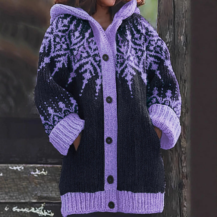 Drune | Streifenmuster-Cardigan