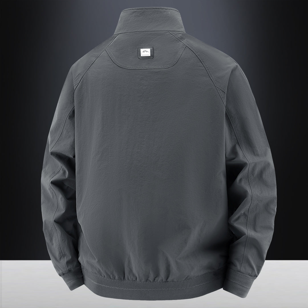 Herren Freizeitjacke mit hohem Kragen Drune