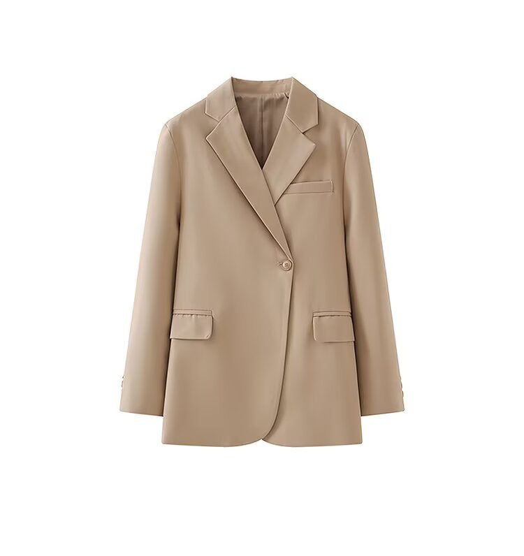 Damen Elegante Blazerjacke mit modernen Schnitt und praktischen Taschen Drune