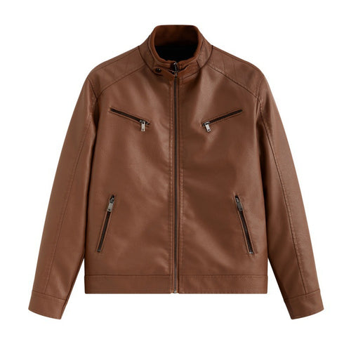 Herren Stilvolle Motorradjacke Drune