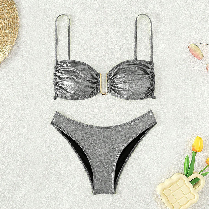 Damen Glitzernder Bikini Drune
