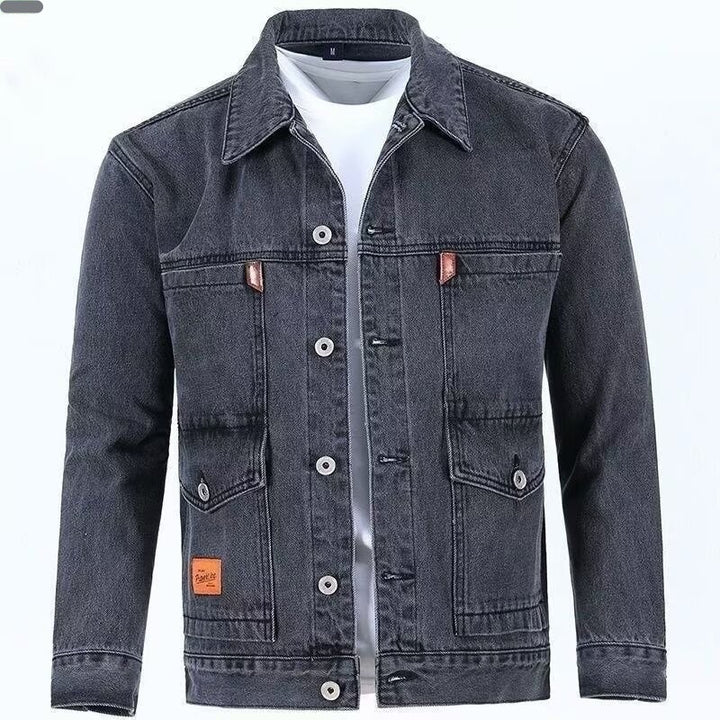 Herren Stilvolle Denimjacke Drune