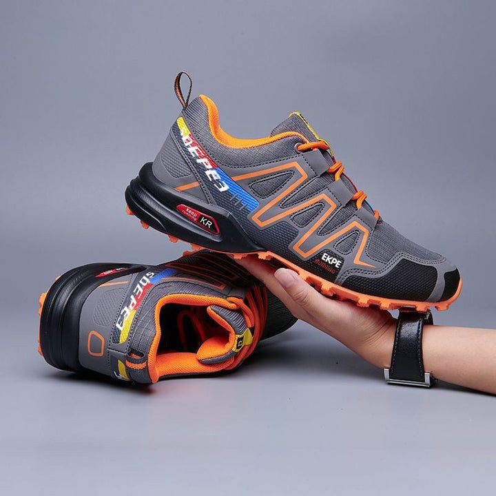 Damen Trail-Laufschuhe mit stoßdämpfender Sohle und atmungsaktivem Obermaterial Drune