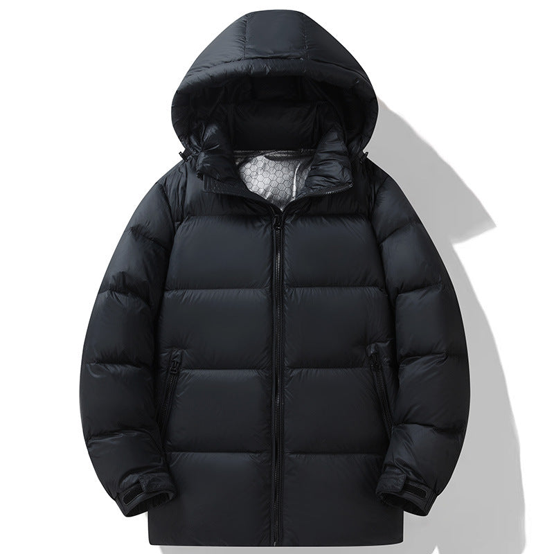 Damen Elegante und warme Daunenjacke Drune