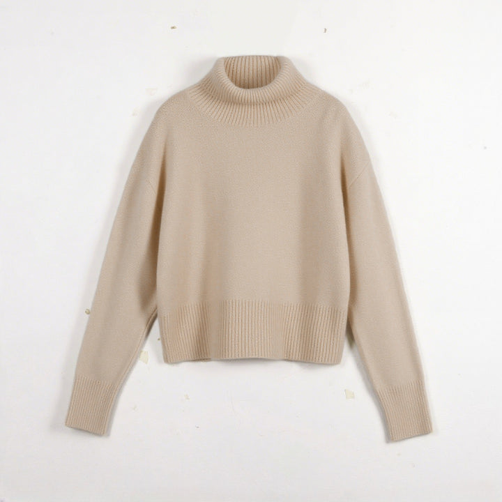 Damen kuscheliger Rollkragenpullover Drune