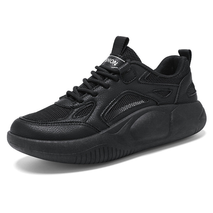 Damen sportive Plateausneaker mit luftdurchlässigem Netzgewebe und dämpfender ergonomischer Sohle Drune