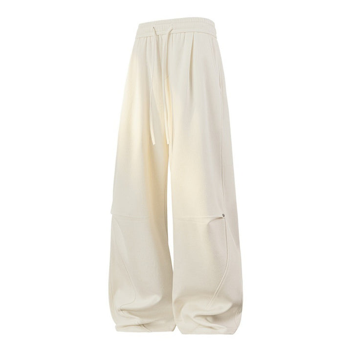 Damen Weite Lagen-Loungehose mit Cargo-Details & elastischem Tunnelzug Drune