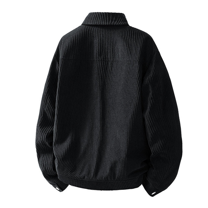 Herren Elegante Utility-Jacke aus Cord Drune