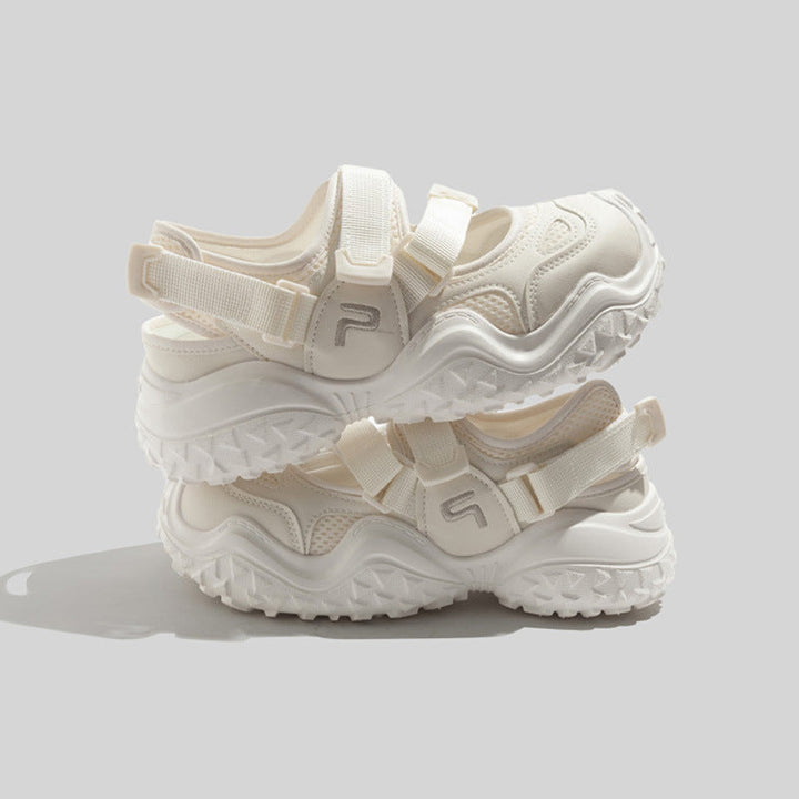 Damen Sportliche Sandalen mit praktischem Klettverschluss und ergonomischer Sohle Drune