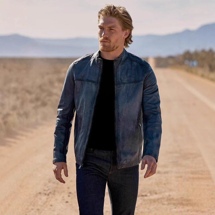 Herren hochwertige jacke im minimalistischen Design Drune