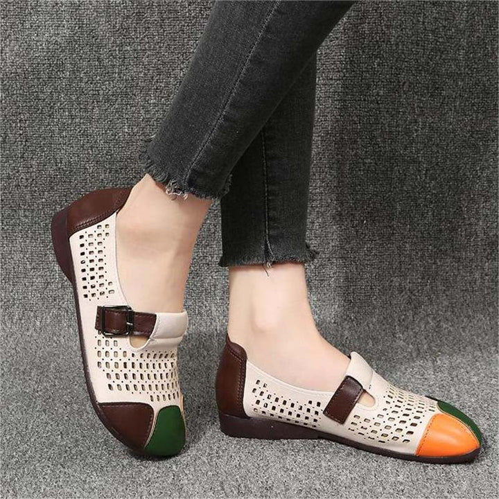 Luftige Damensandalen mit Schnalle – Zoë Drune