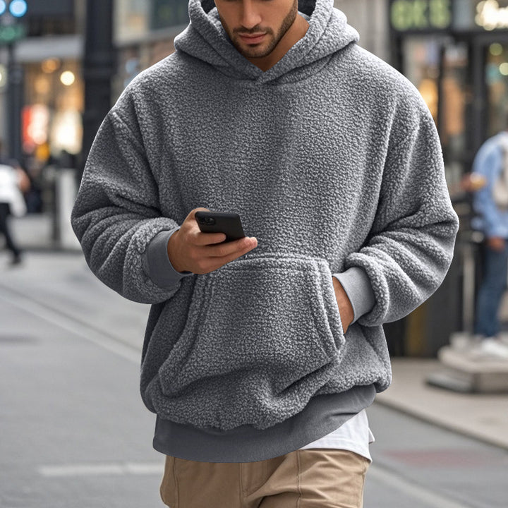 Herren Kuscheliger Hoodie Drune