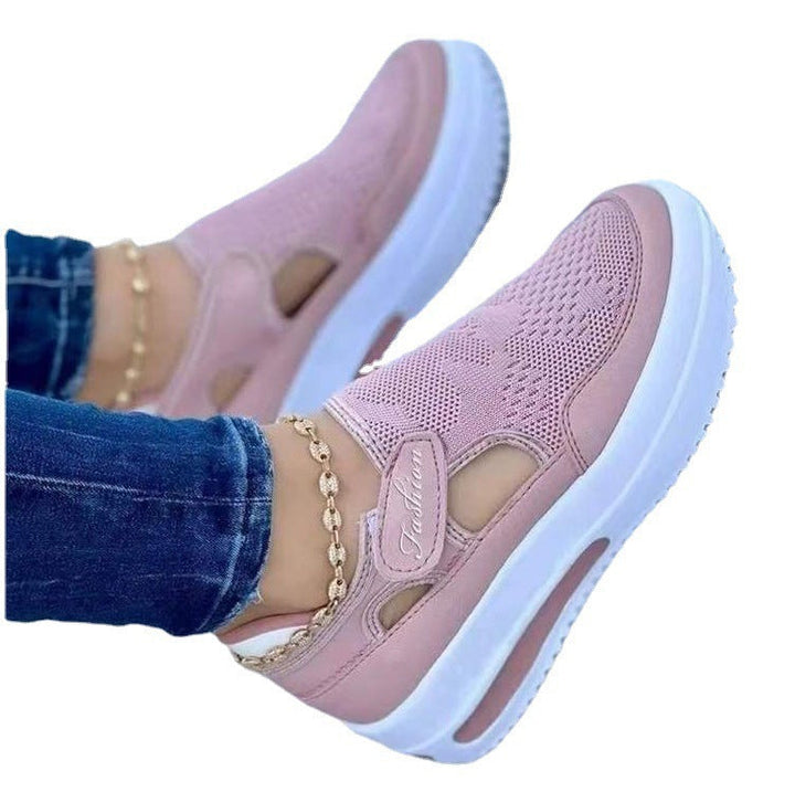 Damen Atmungsaktive Slip-On Sneakers mit flexiblem Design und gepolsterter Sohle Drune