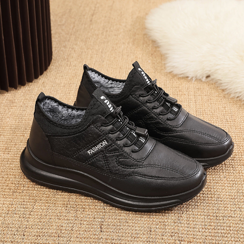 Damen Sportliche Sneakers mit kuscheligem Innenfutter und rutschfester Sohle Drune