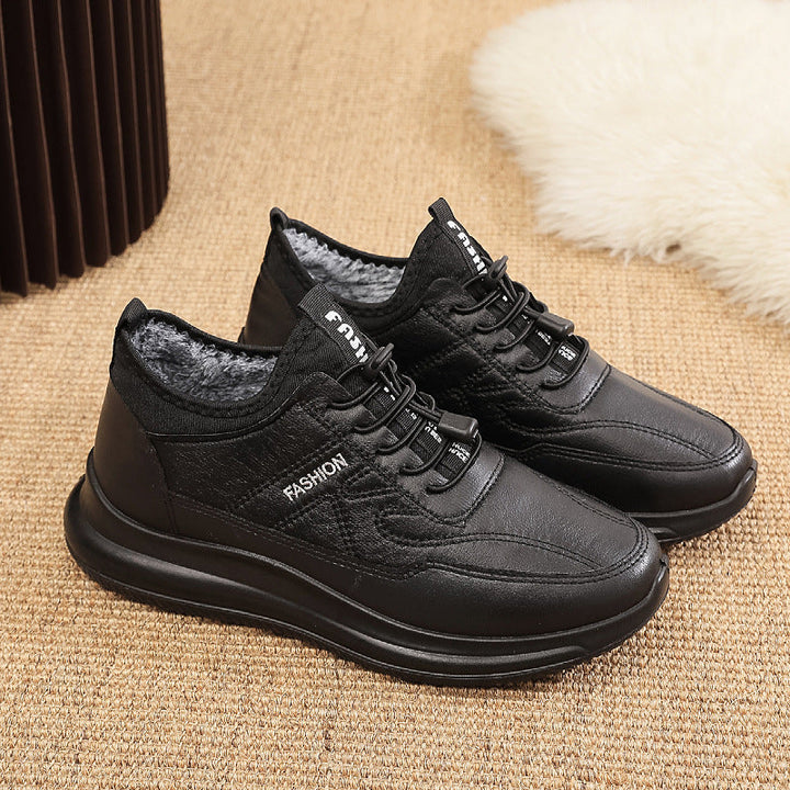 Damen Sportliche Sneakers mit kuscheligem Innenfutter und rutschfester Sohle Drune