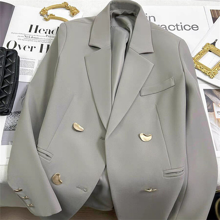 Damen Doppelt geknöpfter Blazer Drune