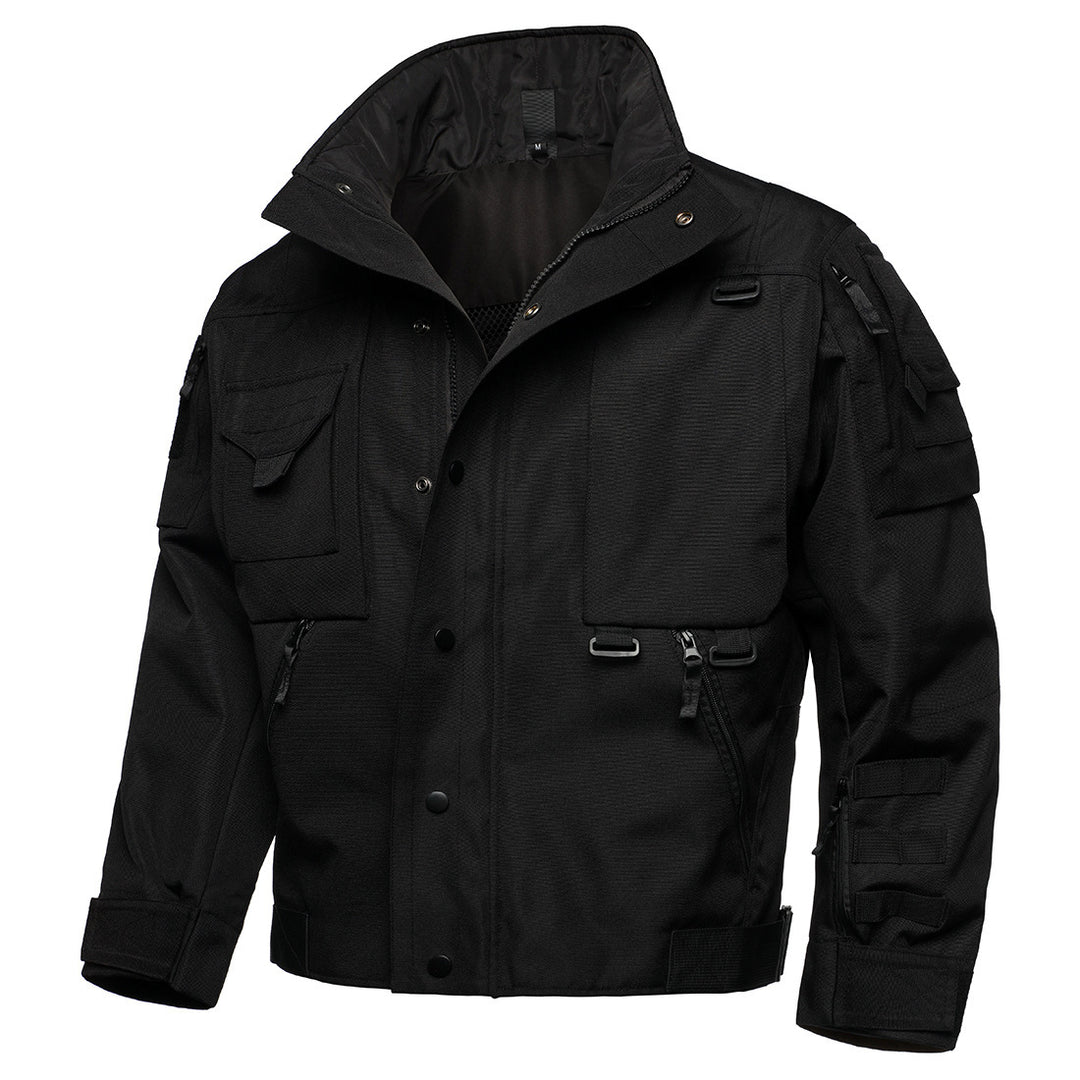 Herren Tactical Field Jacke mit Multi‑Taschen, verstellbaren Bündchen und wasserabweisender Ripstop‑Qualität Drune