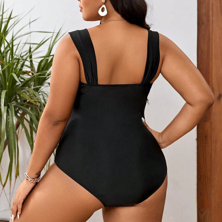 Damen Tankini-Set mit verstellbaren Trägern und Raffung Drune