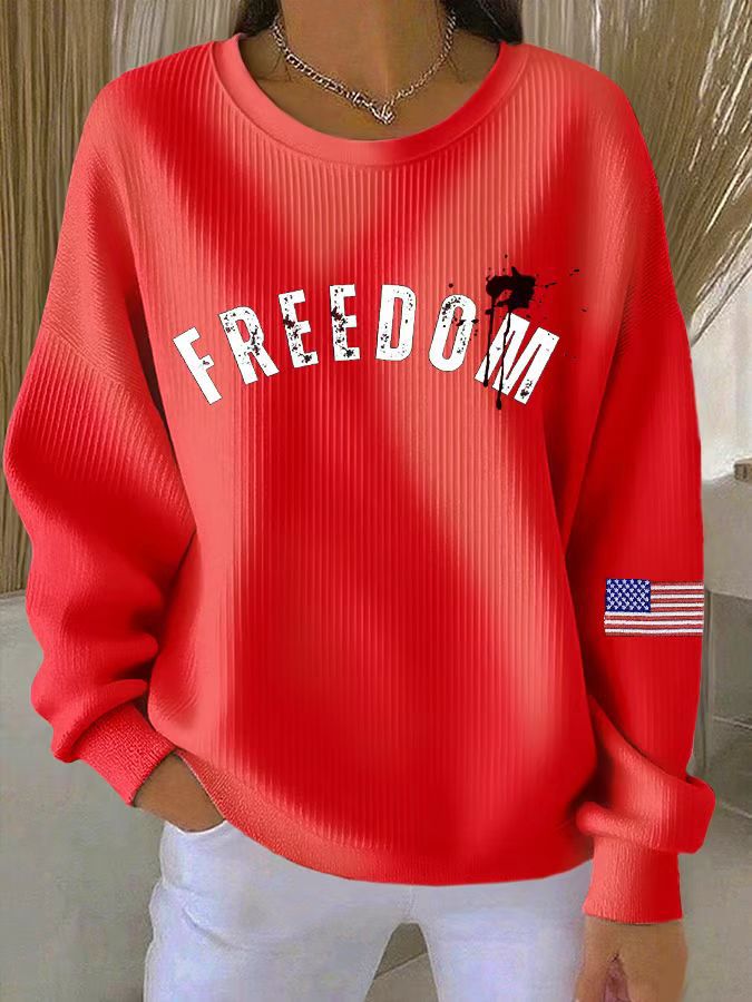 Damen Bequemer Oversized Sweater Drune
