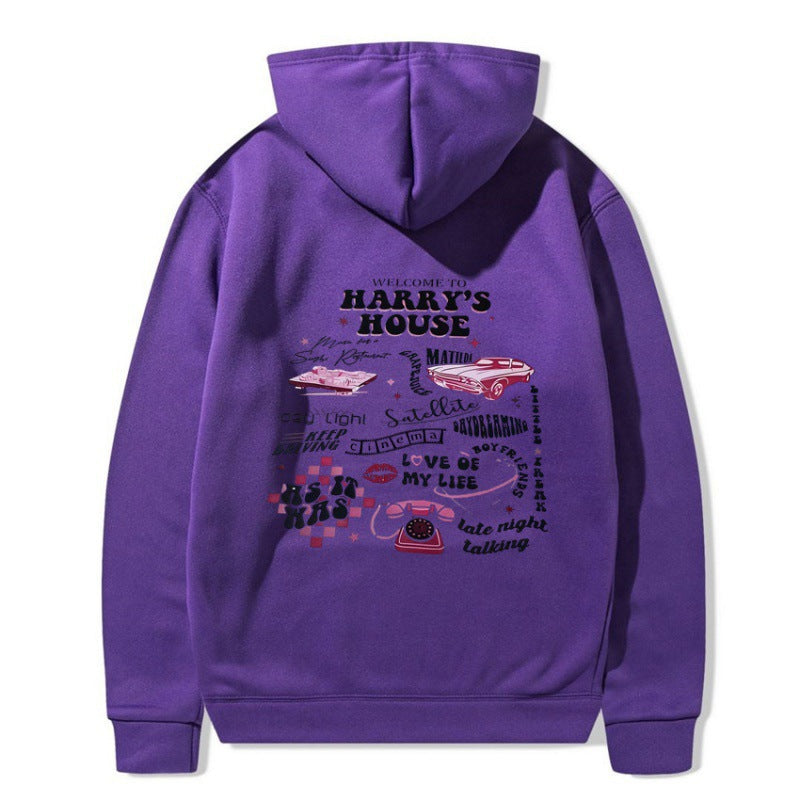 Damen Kapuzenpullover mit einzigartigem Grafikdesign Drune