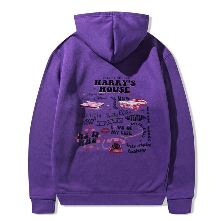 Damen Kapuzenpullover mit einzigartigem Grafikdesign Drune