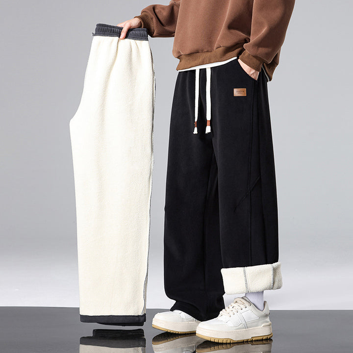 Damen Thermische Plüschhose