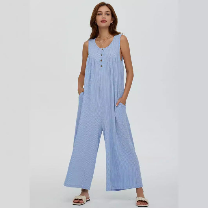 Damen lässiger Jumpsuit Drune