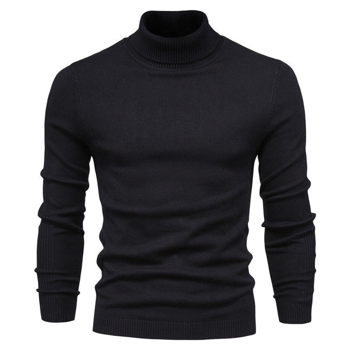 Herren Rollkragenpullover aus hochwertiger Wolle Drune
