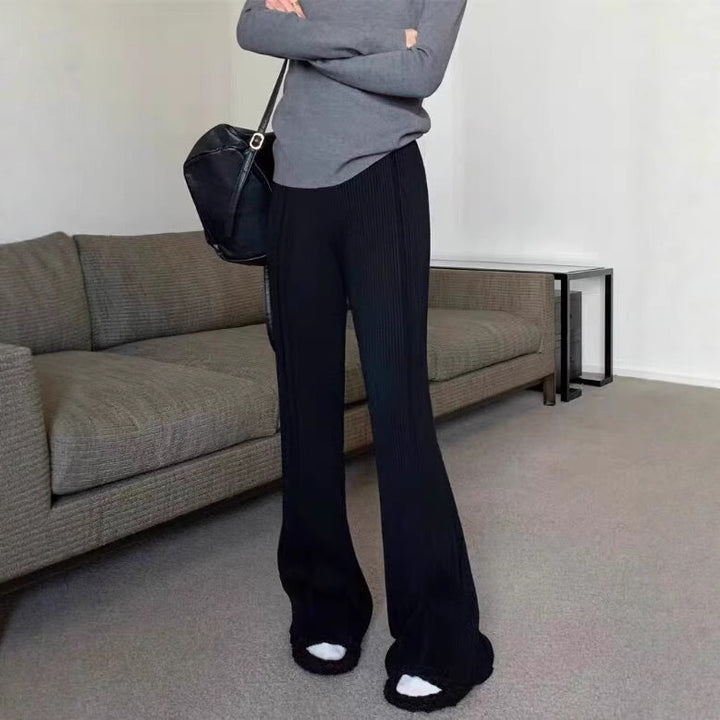 Damen Elegante und bequeme Plissee-Hose Drune
