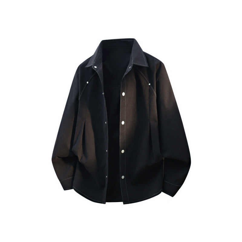 Herren Lässige Overshirtjacke Drune