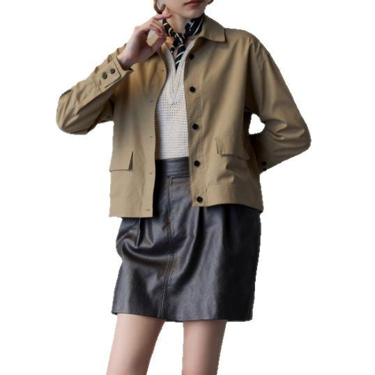 Damen Modische Utility-Jacke mit vielseitigem Design Drune