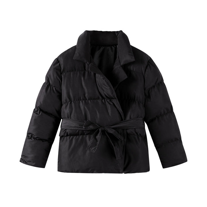 Damen Modischer Wickelmantel Drune