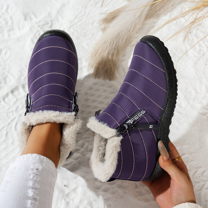 Damen Komfortable Winterboots mit kuscheligem Innenfutter Drune