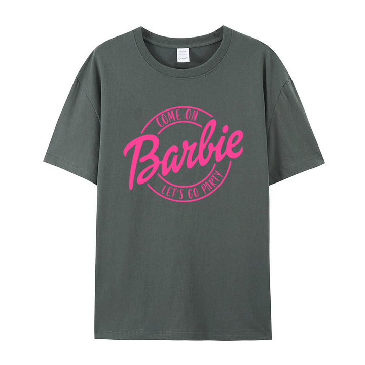 Drune | Retro Party Barbie Print T-shirt
