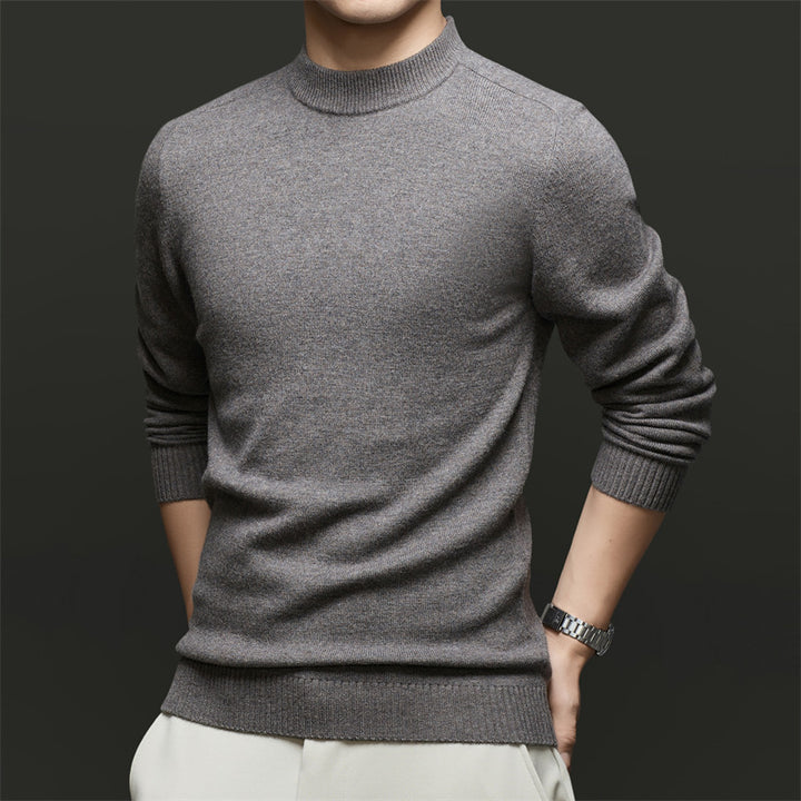 Herren Feiner Rundhals Pullover aus hochwertiger Baumwolle Drune