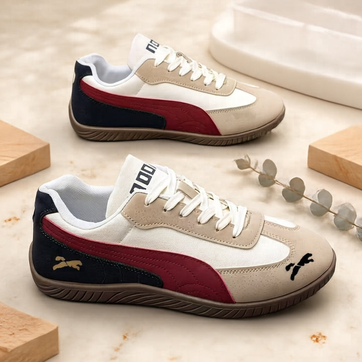 Herren Sportliche Wildleder Sneaker Drune