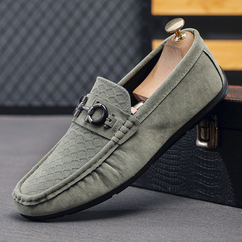 Herren Elegante Velours Mokassins Drune