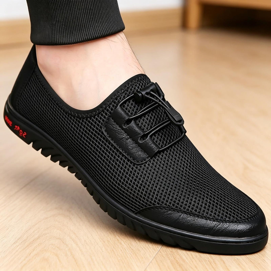Herren Atmungsaktive Mesh-Einlegesohlen Sneakers Drune