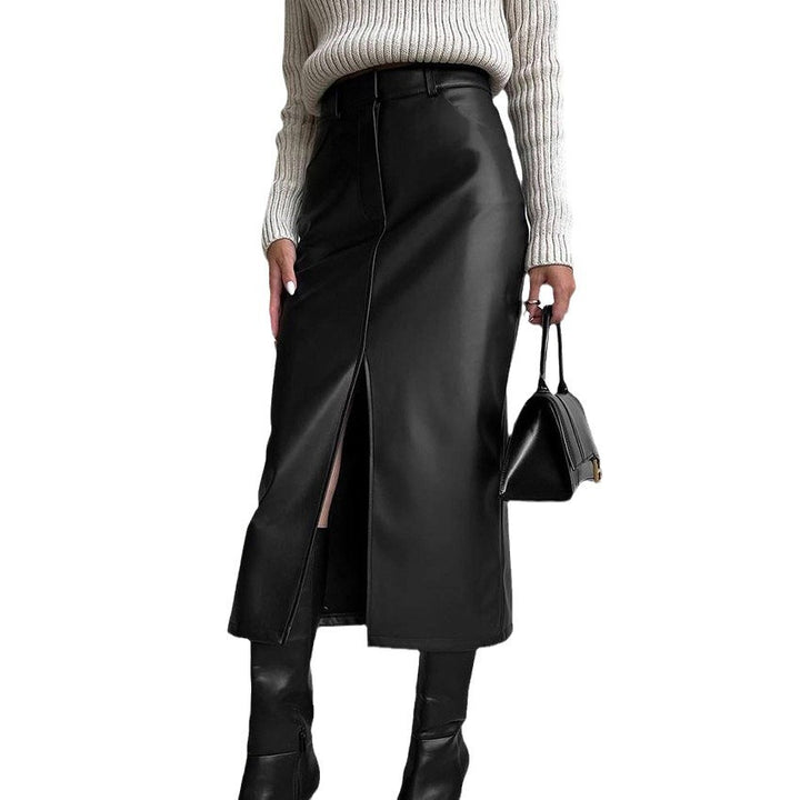 Damen Midi Rock Drune