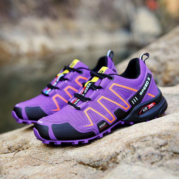 Damen Trail-Running Schuhe mit rutschfester Sohle und atmungsaktivem Obermaterial Drune