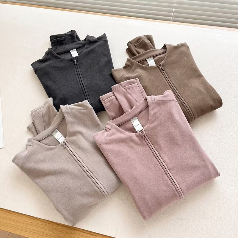 Damen Sportliche Übergangsjacke mit innovativem Reißverschluss Drune
