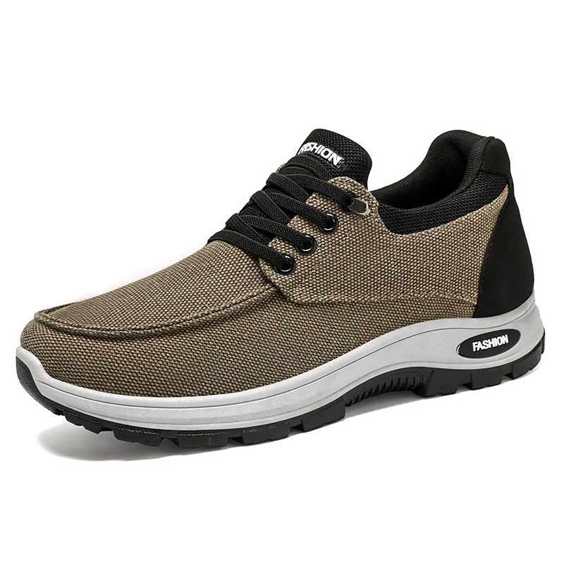 Herren nan robuster Freizeit-Outdoor-Sneaker mit verstärkter Zehenkappe, profilierter Gummilaufsohle und stoßdämpfender EVA-Zwischensohle Drune