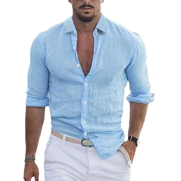 Herren Premium Hemd mit modernem Slim-Fit Schnitt und hautfreundlicher Textur Drune