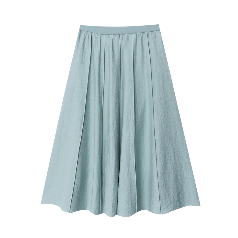 Damen luftige Bluse mit Puffärmeln und Knopfdetails Drune