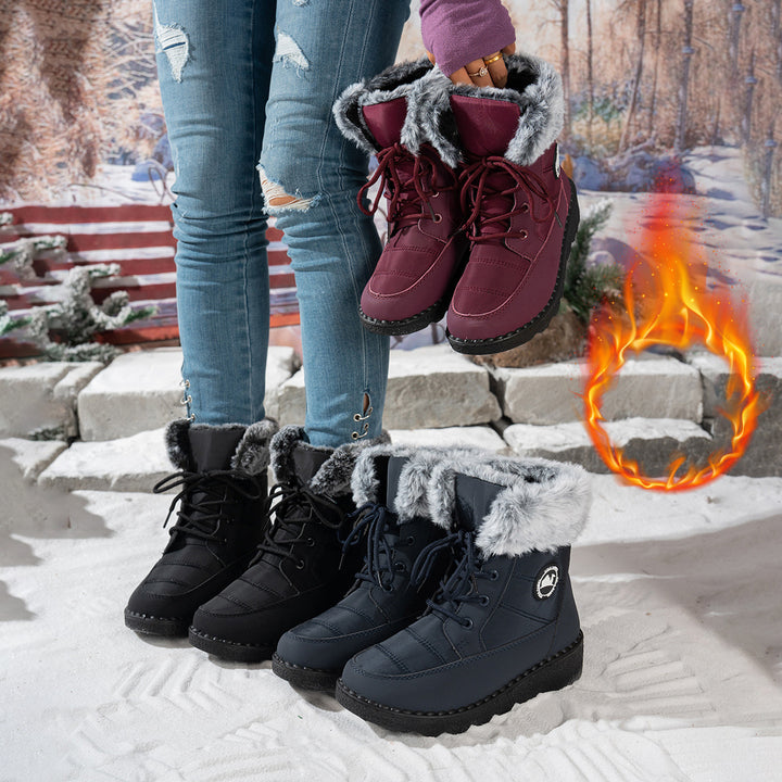 Damen Winterstiefel Drune