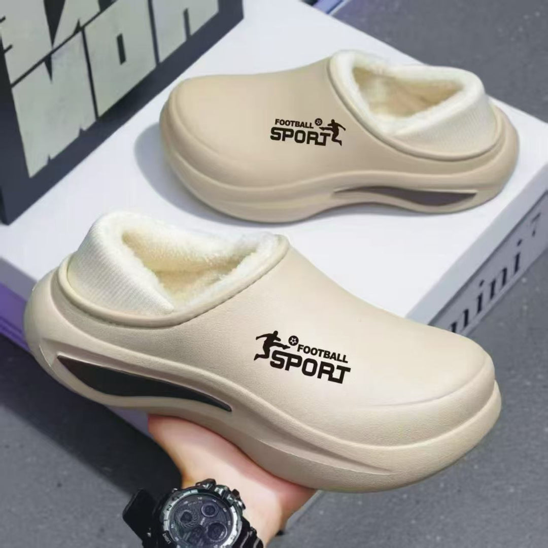 Damen Thermo‑Clogs aus EVA mit kuscheligem Futter, stoßdämpfender Slip‑On Sohle Drune