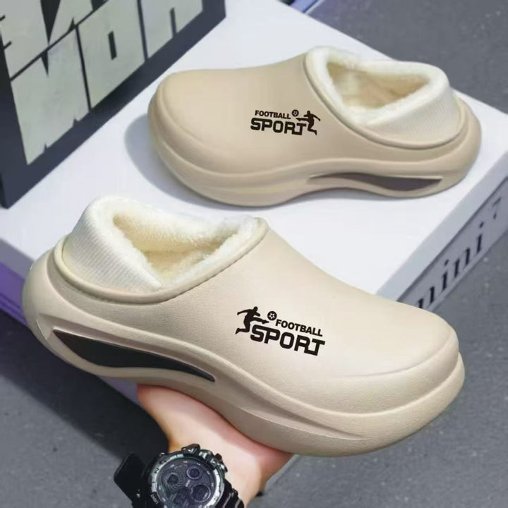 Damen Thermo‑Clogs aus EVA mit kuscheligem Futter, stoßdämpfender Slip‑On Sohle Drune